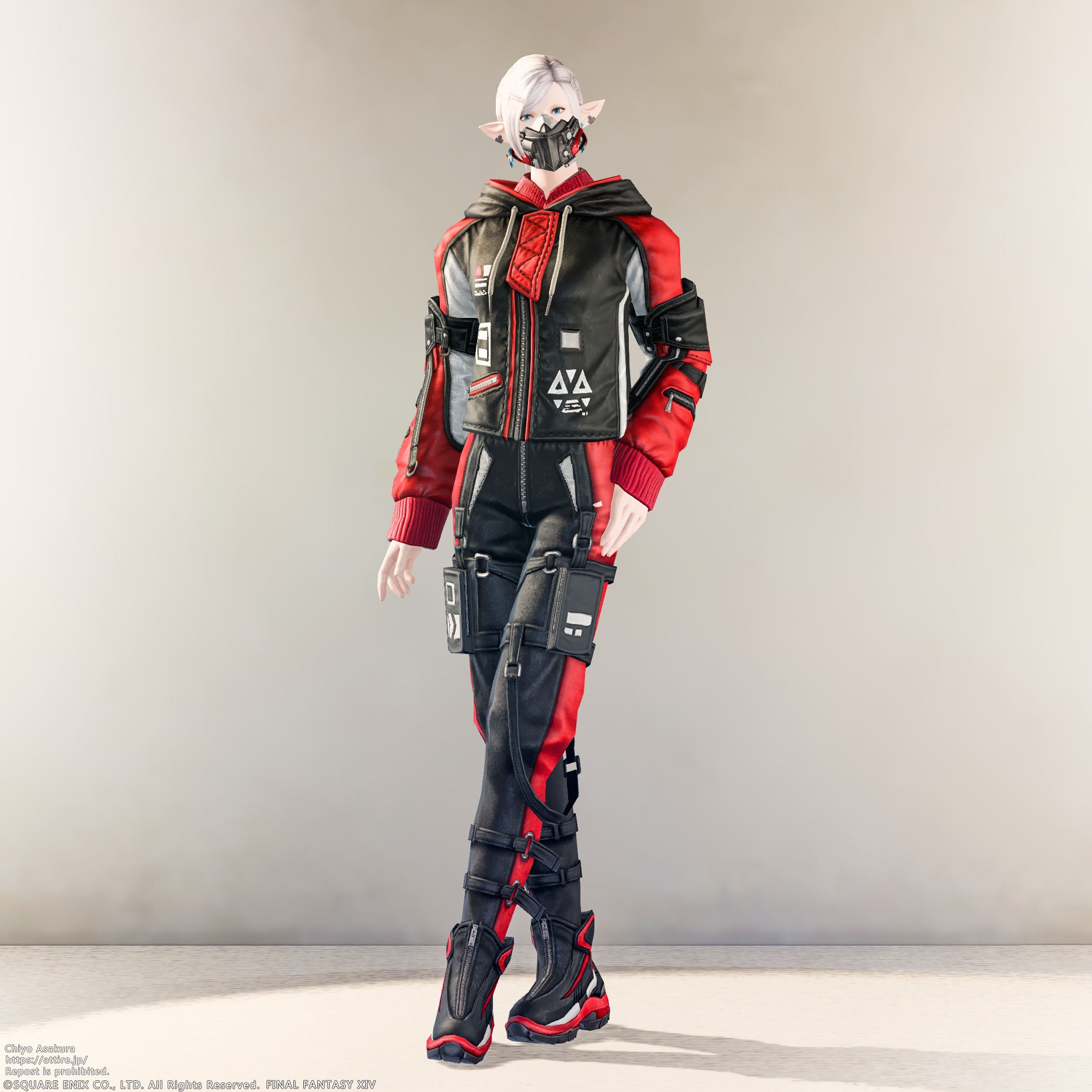 Eorzea Datenbank Taktische B1er Jacke FINAL FANTASY XIV Der Lodestone