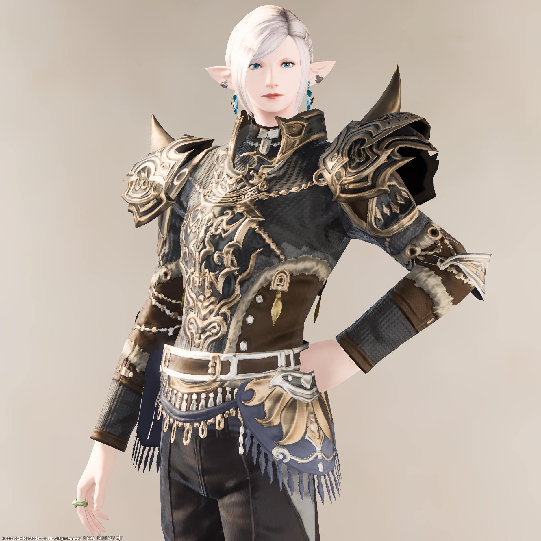 【FF14】チタンディフェンダーメイル / Titanium Mail of Fending【FFXIV】