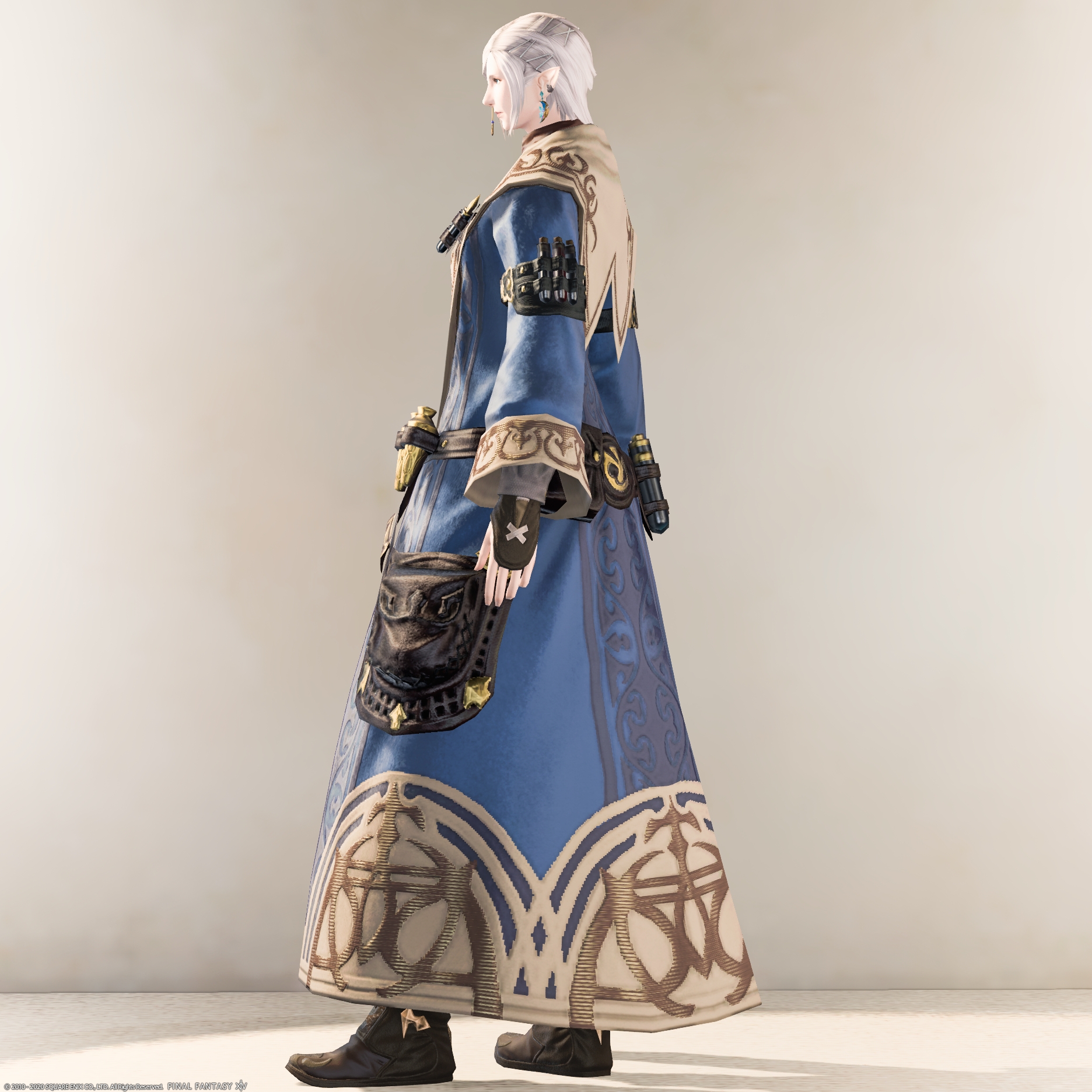 【FF14】ラミーヒーラーローブ / Ramie Robe of Healing【FFXIV】