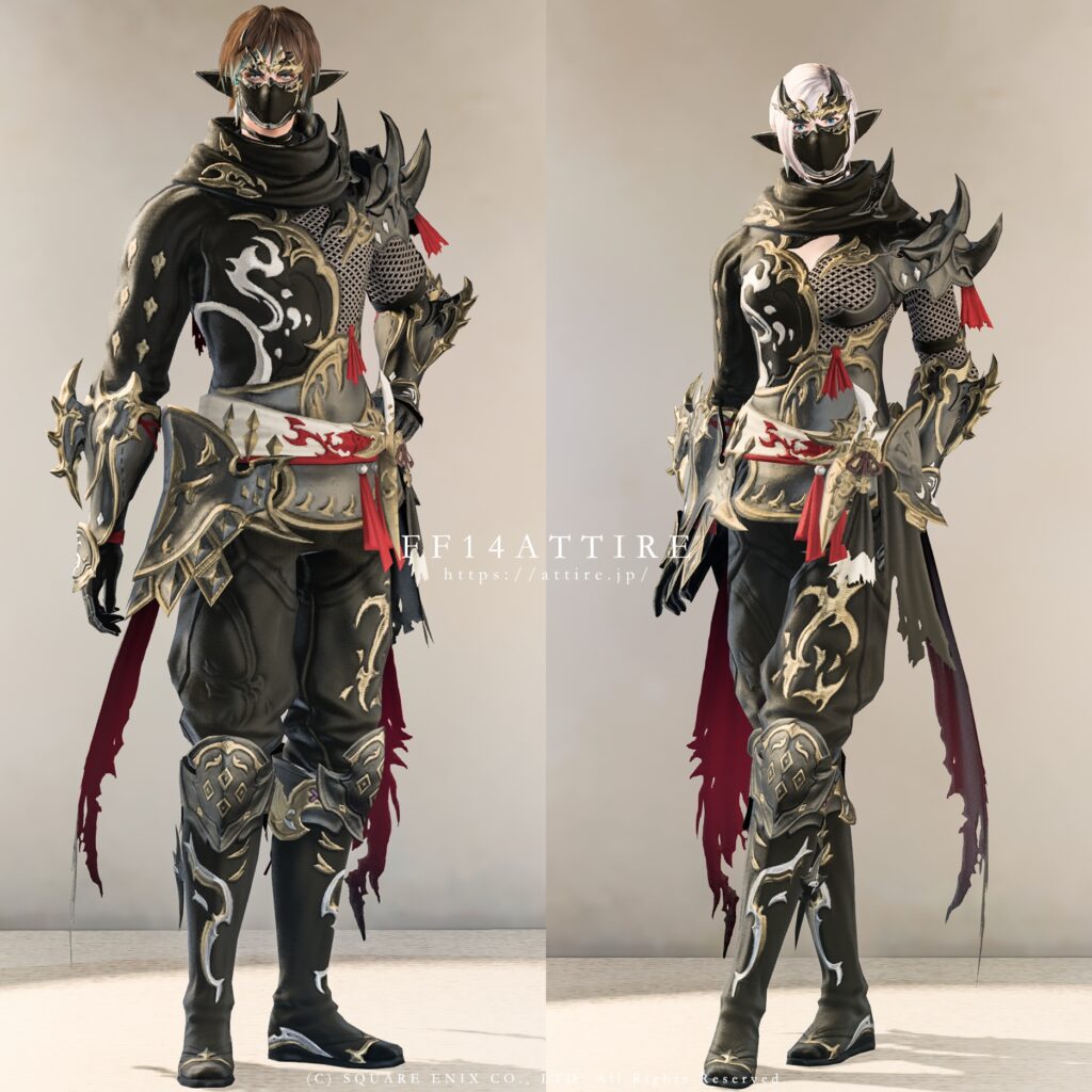 【FF14】影隠鎖帷子【風】 / Anemos Kagekakushi Chainmail【FFXIV】