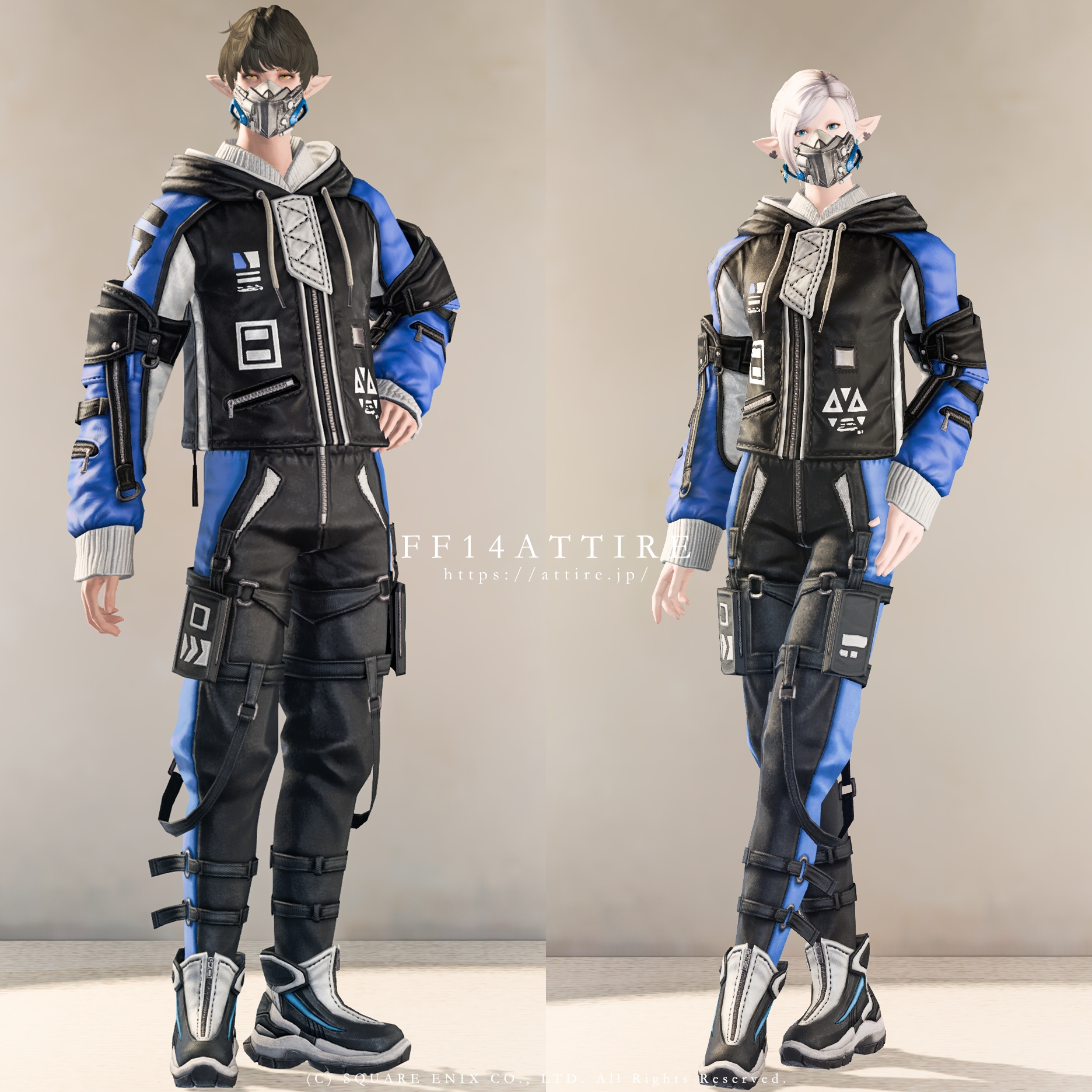 Eorzea Database: Model B-2 Tactical Jacket | FINAL FANTASY XIV, The ...