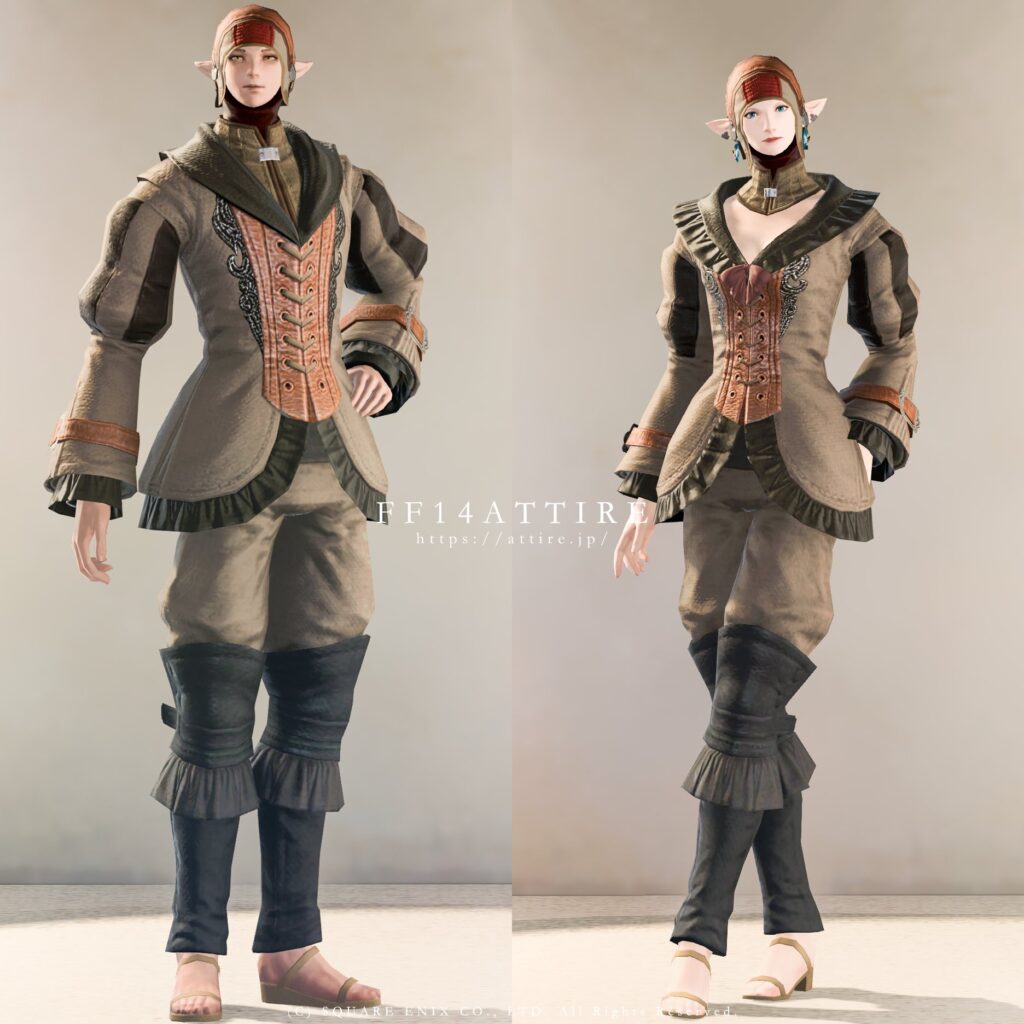 リネンブリオー【FF14 装備手帳】