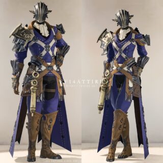 六分儀 レプリカ 海賊装備 スカイパイレーツ・スレイヤーコート【FF14 装備手帳】