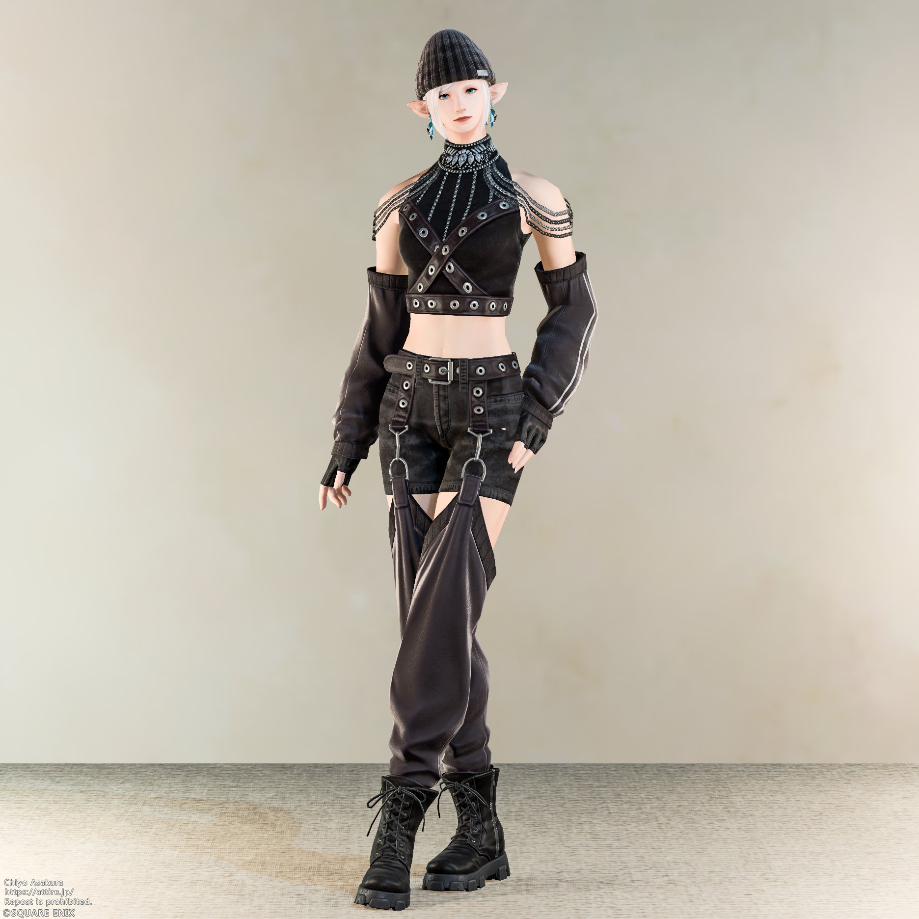 クリティカルヒッツA1・クロップドハーネス