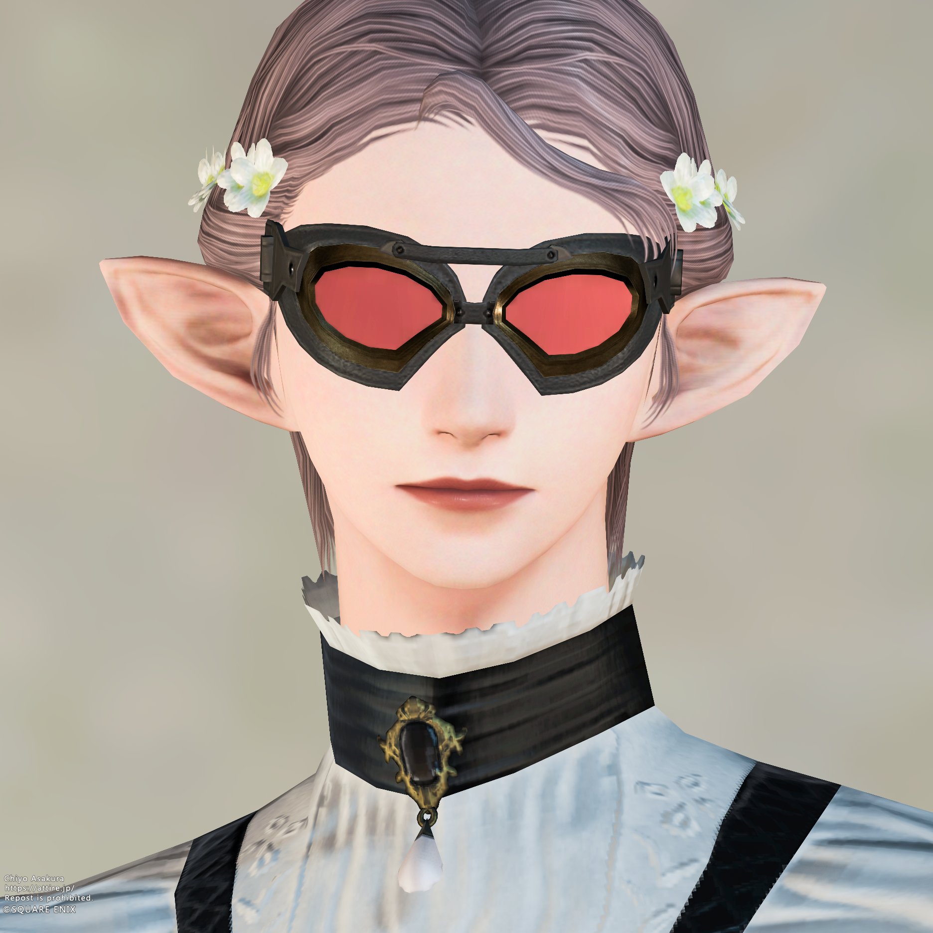 スタイルカタログ:スモークゴーグル（フェイスアクセサリー）