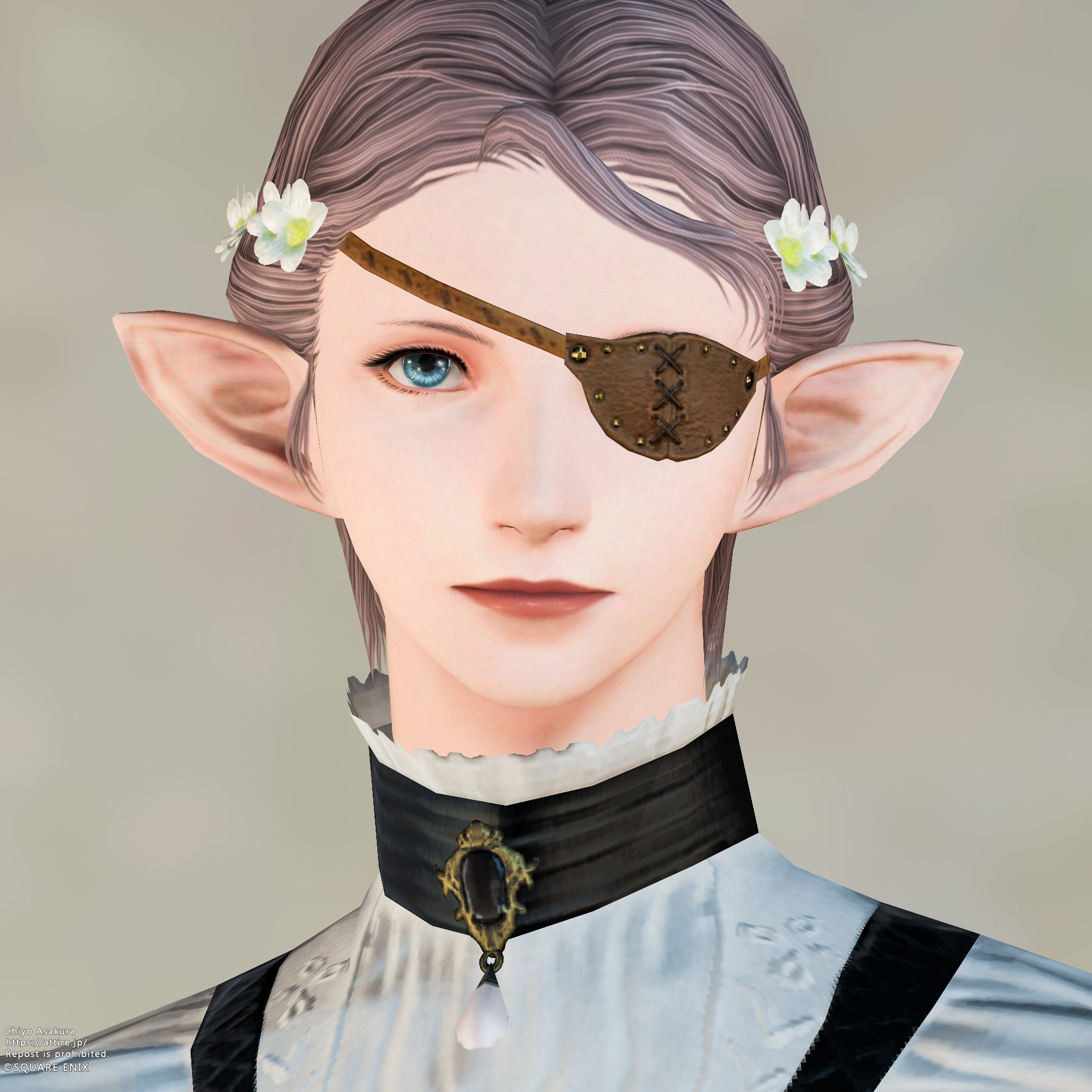 スタイルカタログ:アイパッチ:左（フェイスアクセサリー）