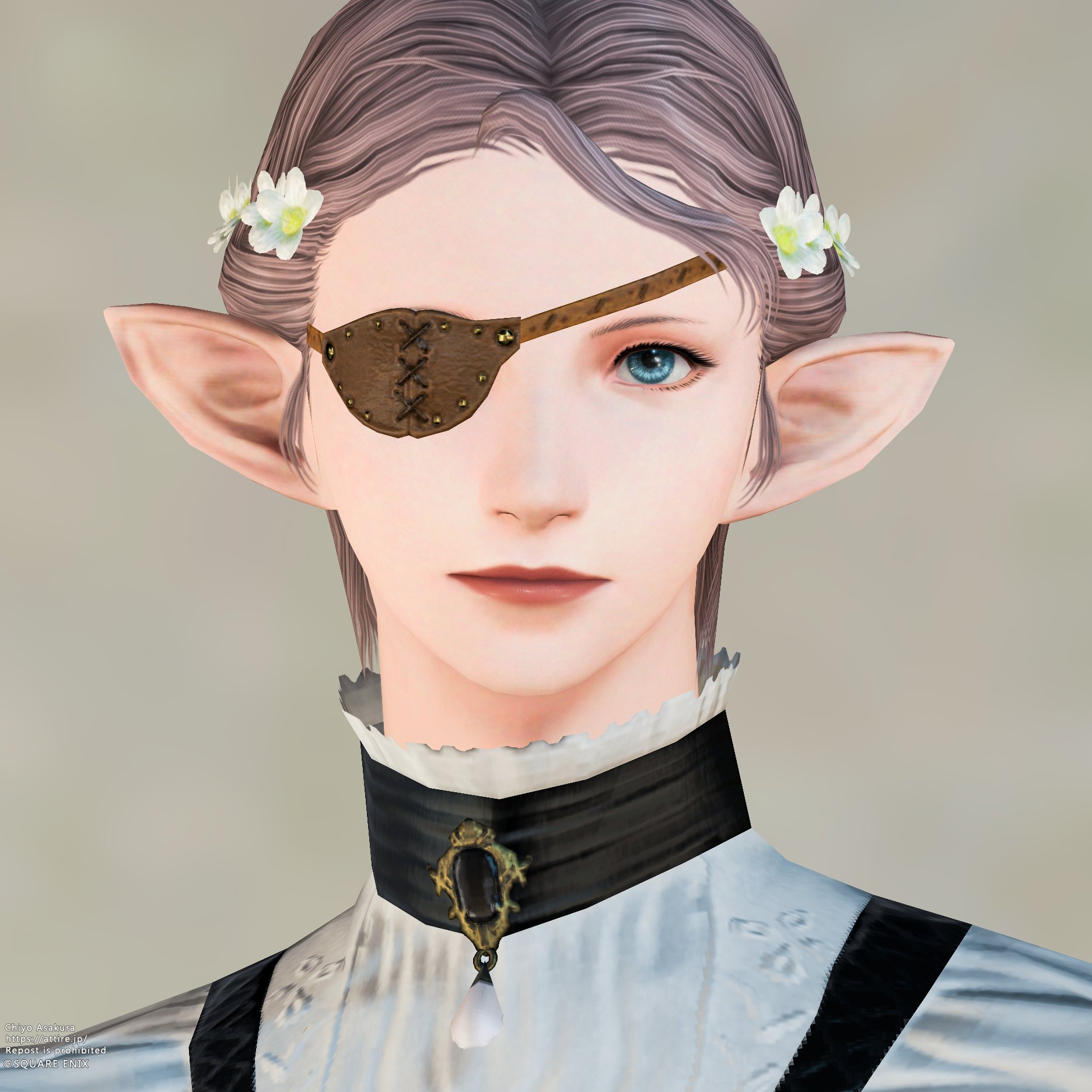 スタイルカタログ:アイパッチ:右（フェイスアクセサリー）