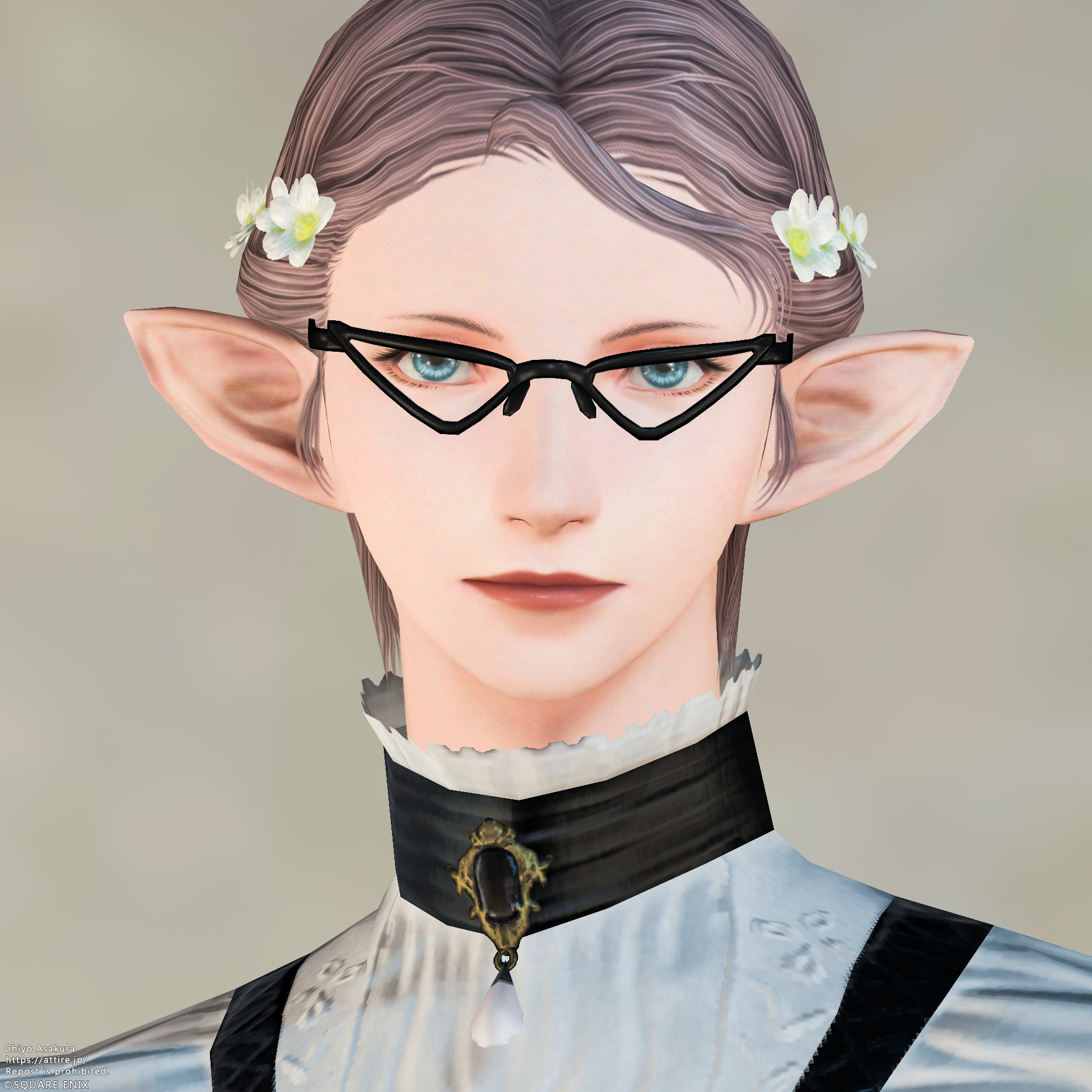 スタイルカタログ:クァールアイグラス（フェイスアクセサリー）