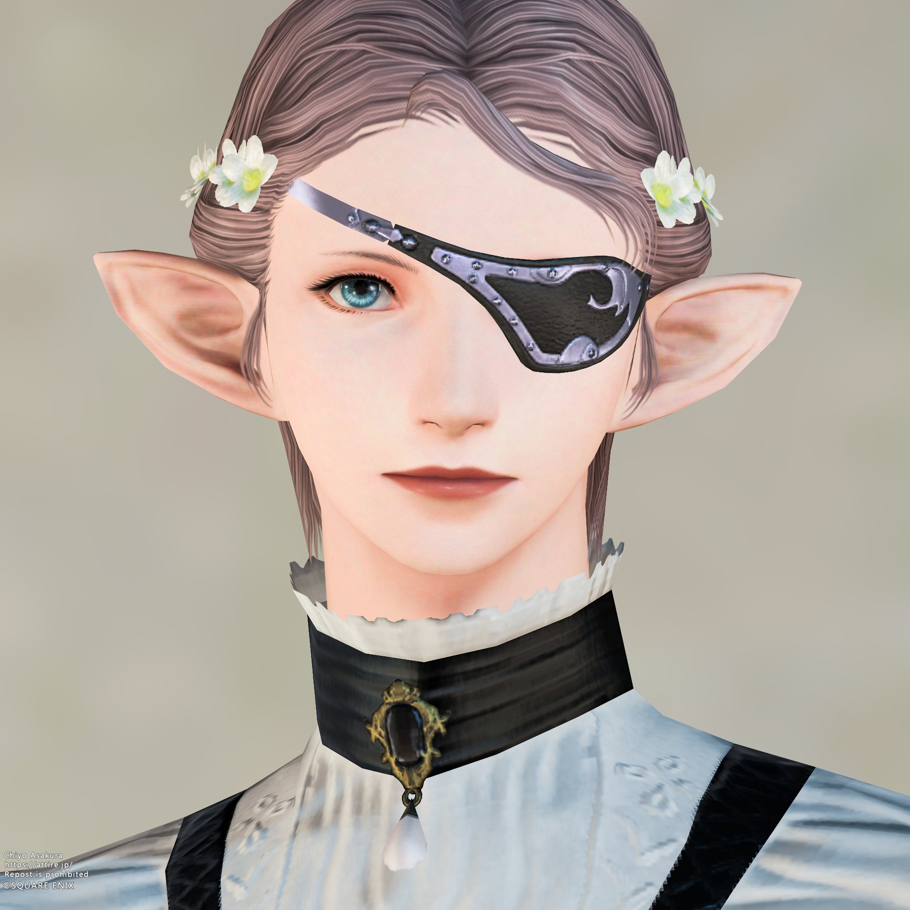 スタイルカタログ:ミスリルエッジアイパッチ:左（フェイスアクセサリー）