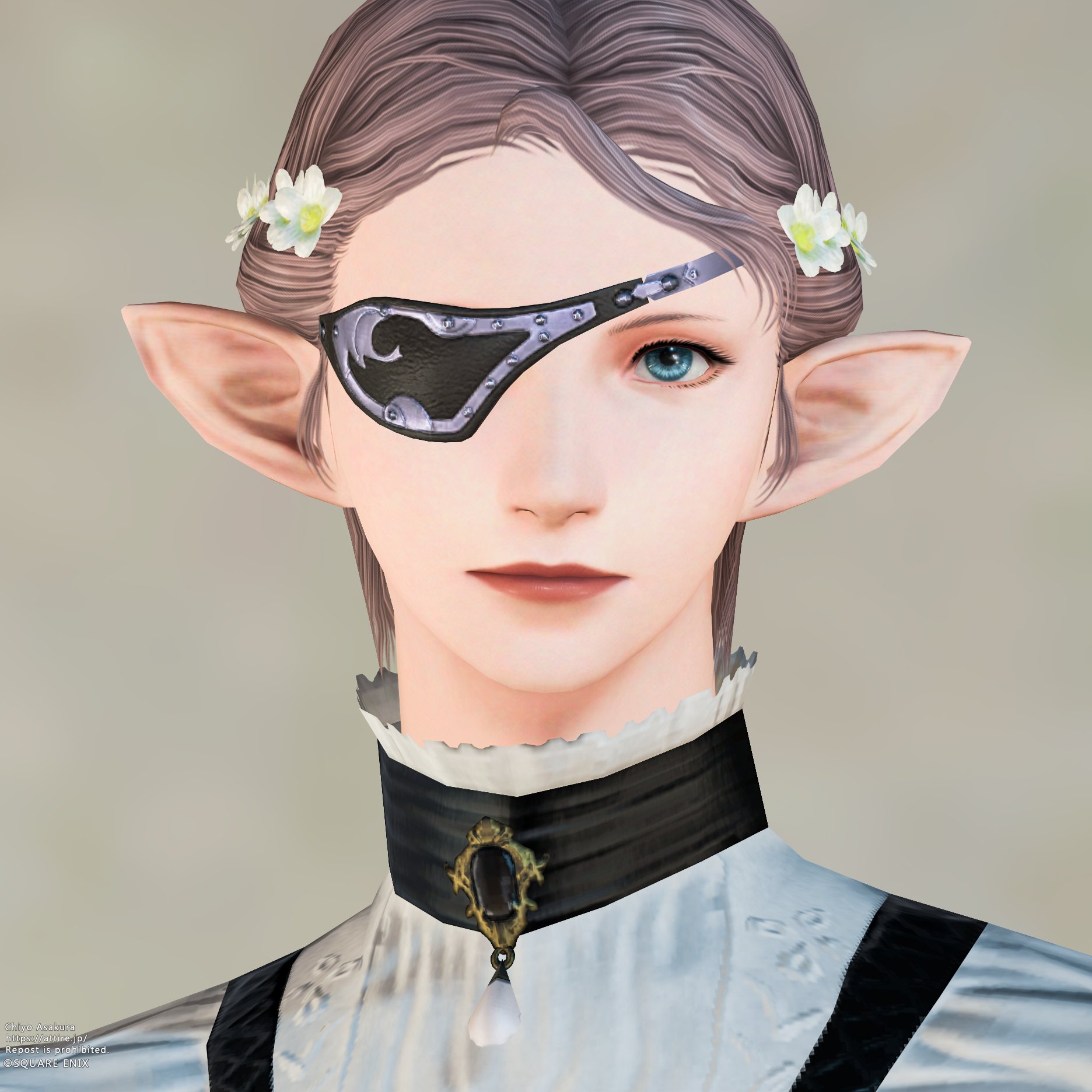 スタイルカタログ:ミスリルエッジアイパッチ:右（フェイスアクセサリー）