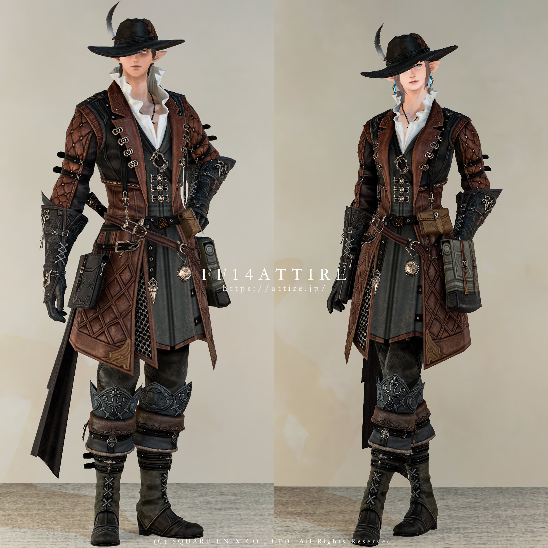 ネオキングダム・スカウトチュニック【FF14 装備手帳】｜ミラプリ用