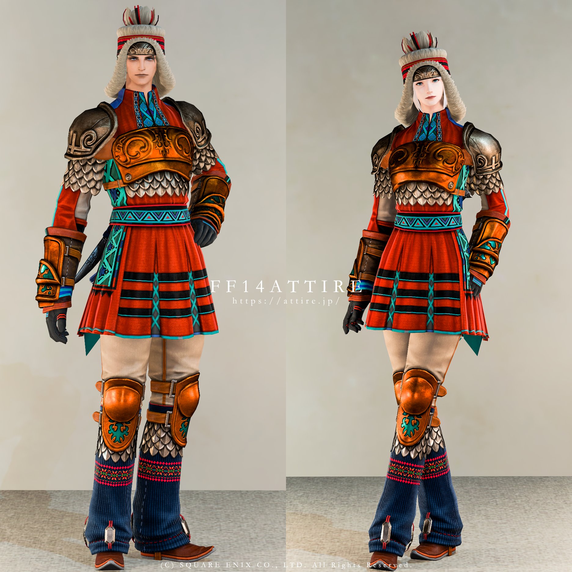 セレモニアル・ディフェンダーコースリット