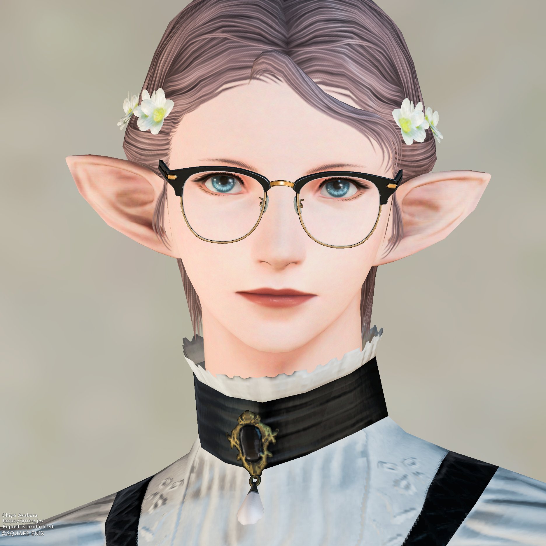 スタイルカタログ:プロフェッサーズグラス（フェイスアクセサリー）