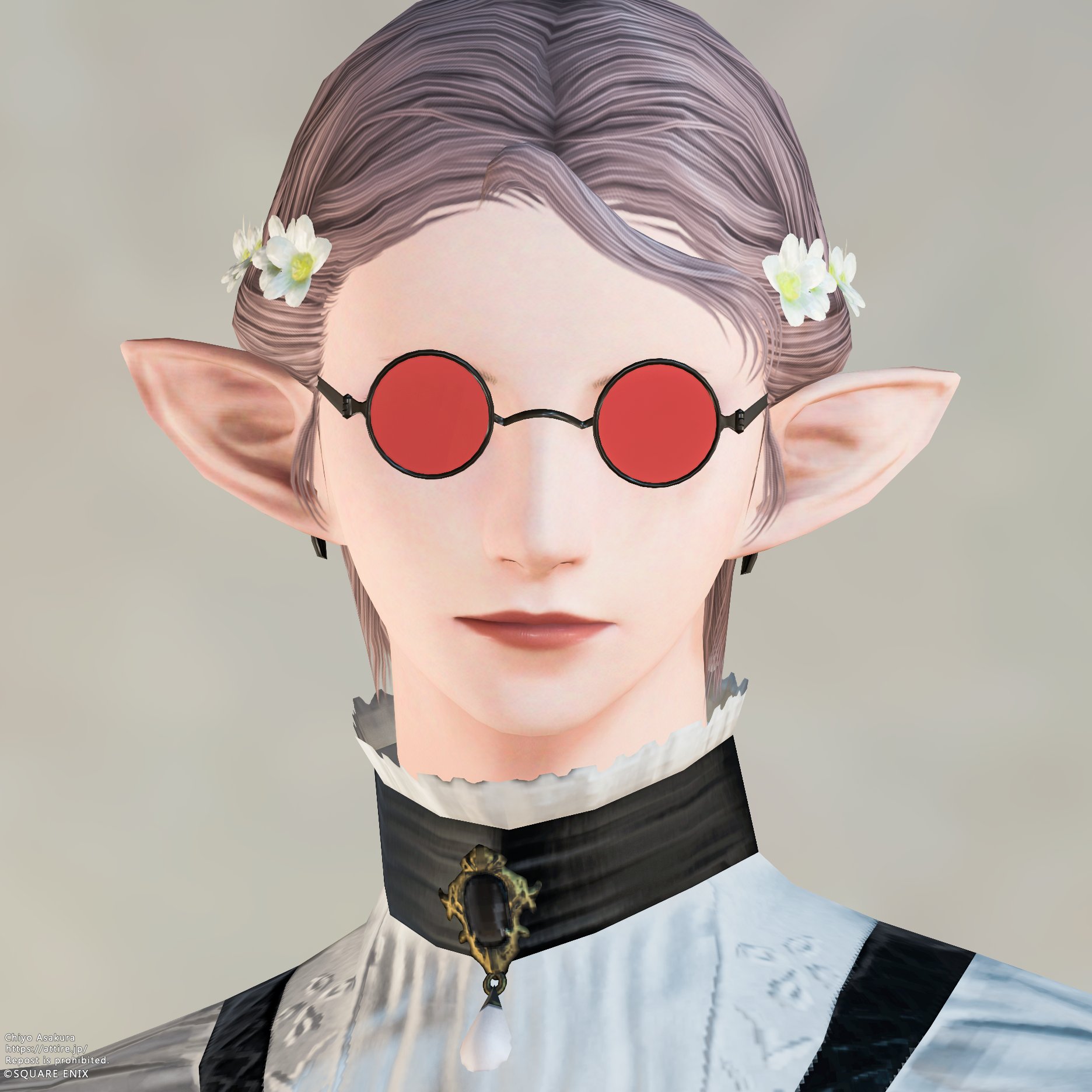 スタイルカタログ:ローズカラースペクタクルズ（フェイスアクセサリー）