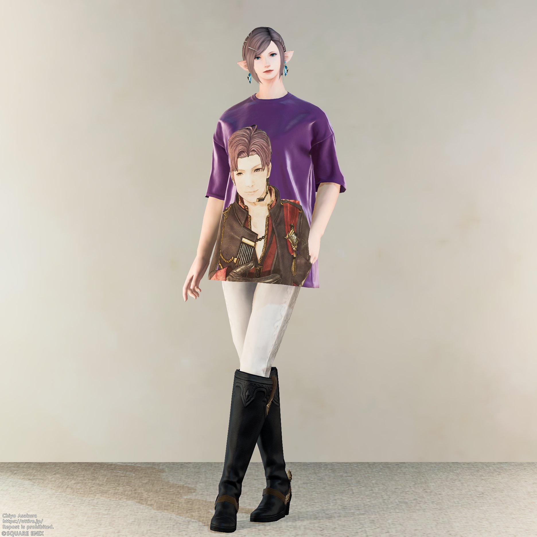 ピコット・デイリーチュニック:オーバーサイズ