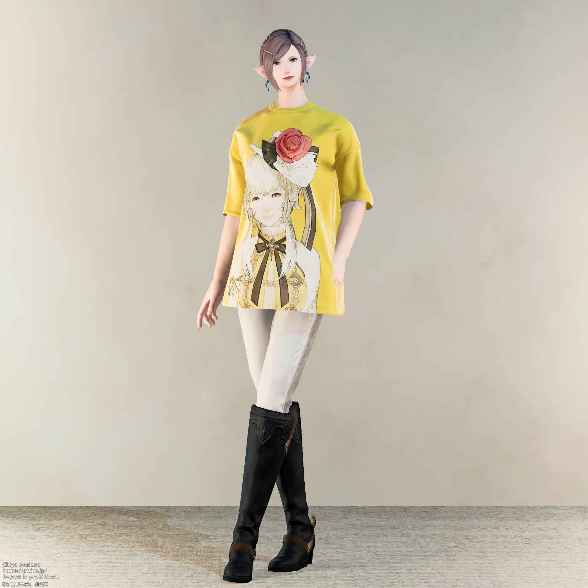 ナルミ・デイリーチュニック:オーバーサイズ