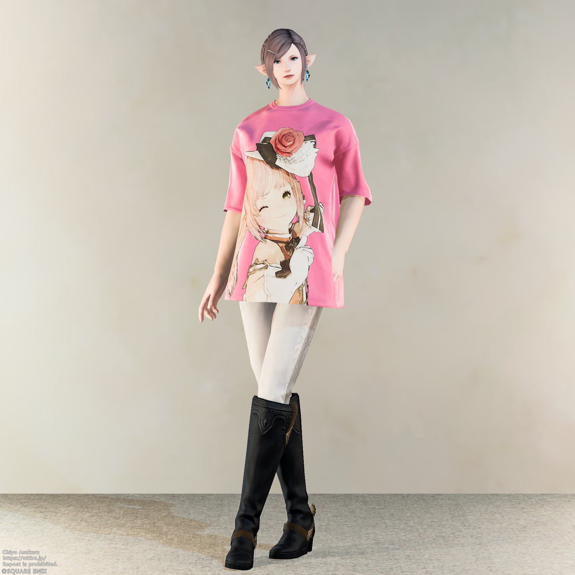 ウララ・デイリーチュニック:オーバーサイズ