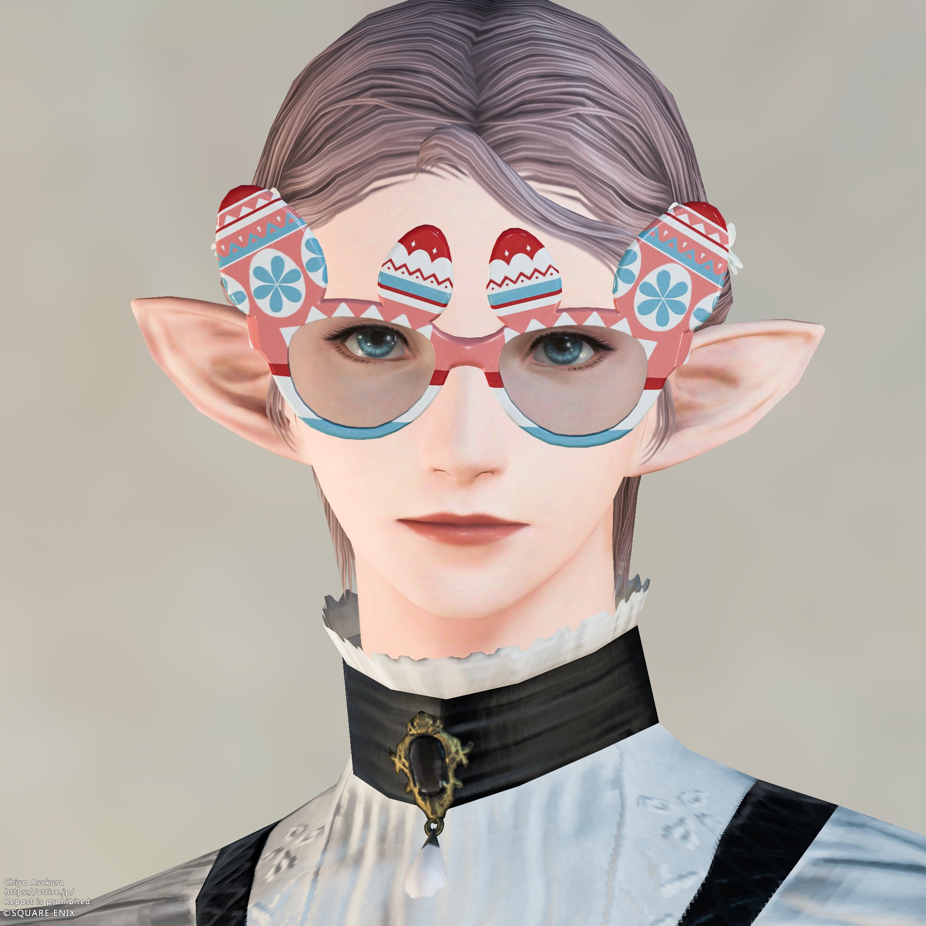 スタイルカタログ:クワトロ・エッググラス（フェイスアクセサリー）