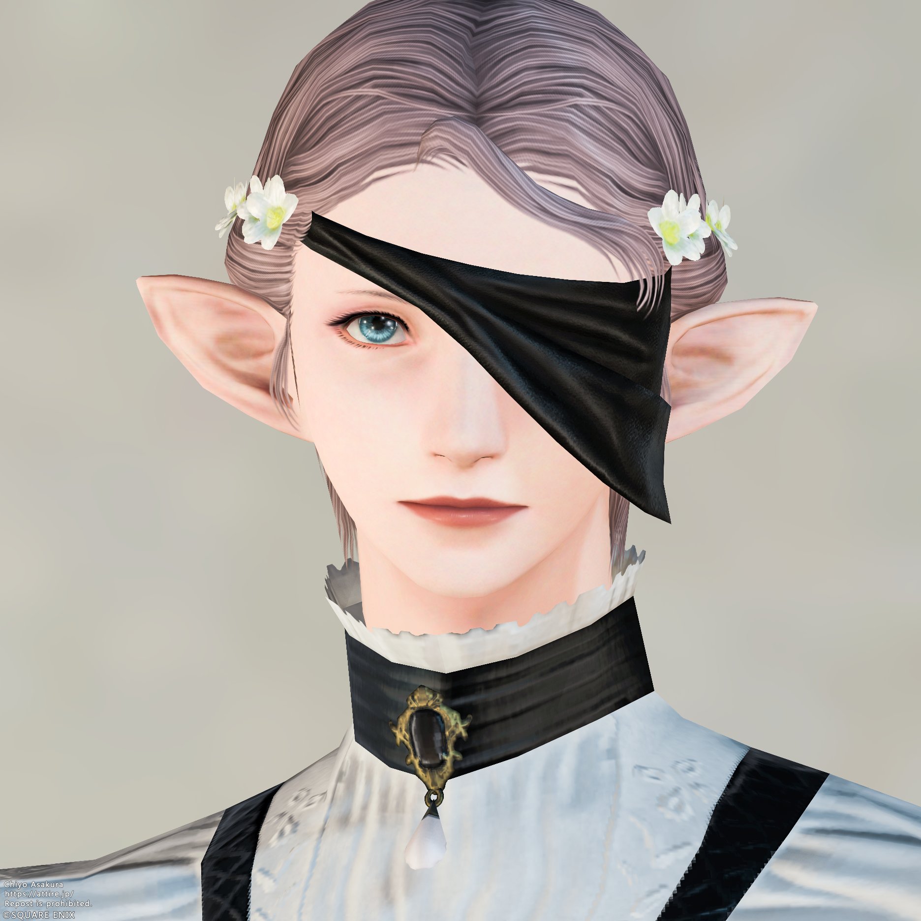 スタイルカタログ:フォールド・アイパッチ:左（フェイスアクセサリー）